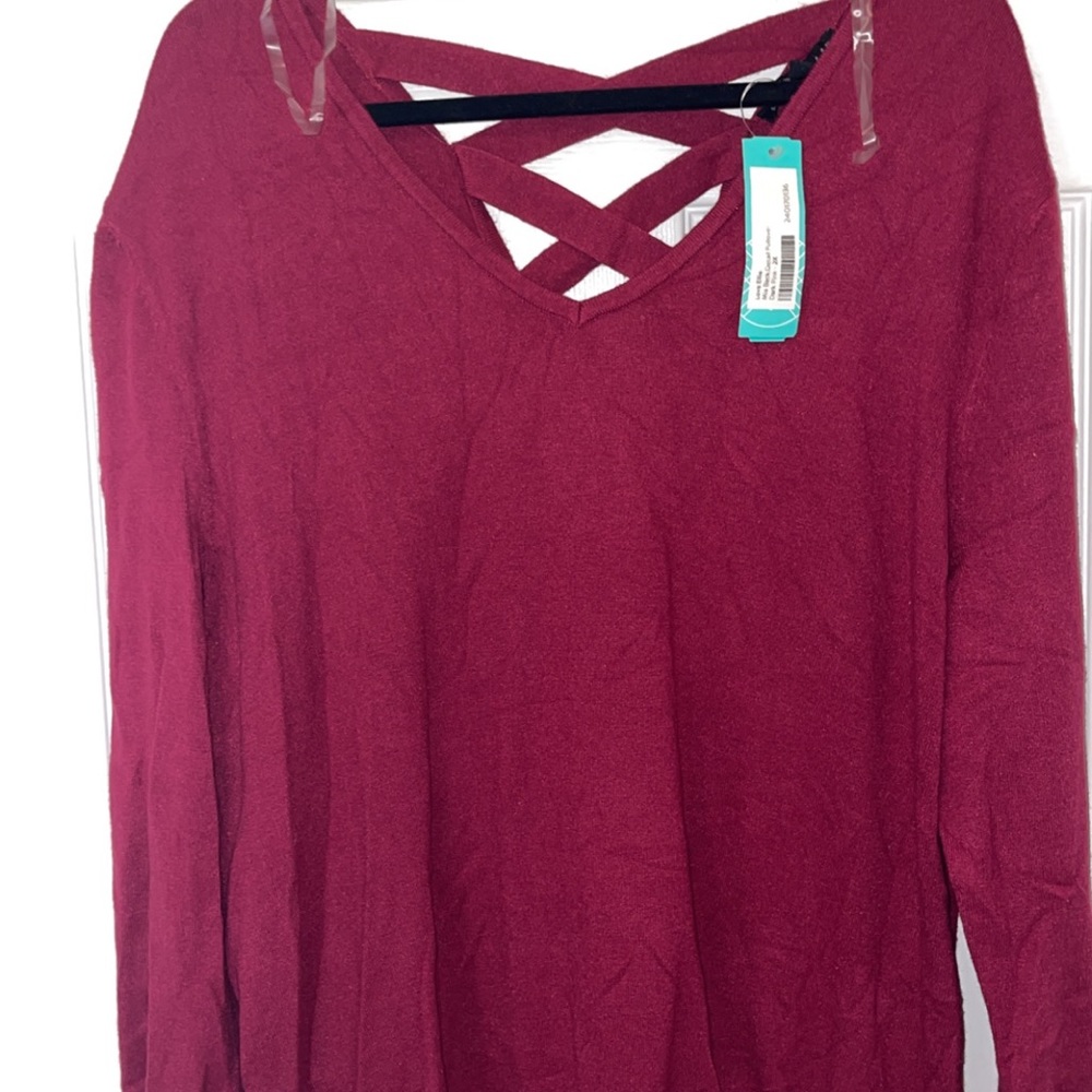 Plus size sweater top